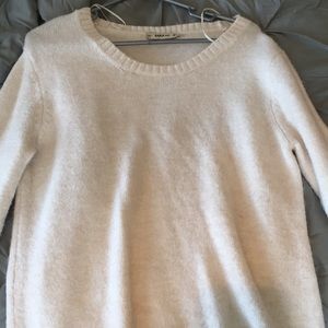 Off white/Cream Zara Sweater Dress